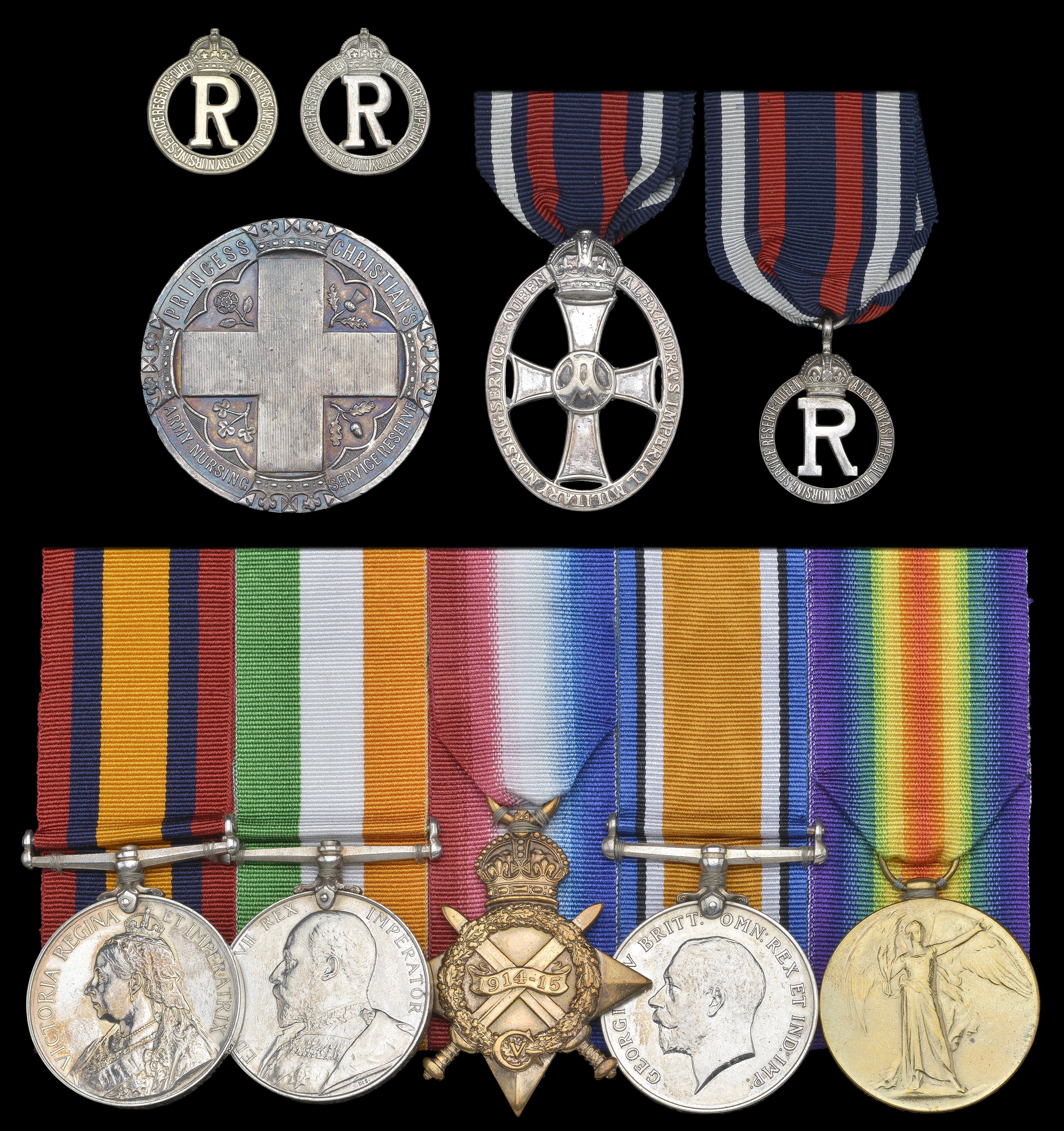 Medals of Staff Nurse Statham